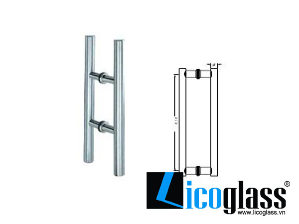  TAY NẮM VÁCH TẮM KÍNH HAFELE